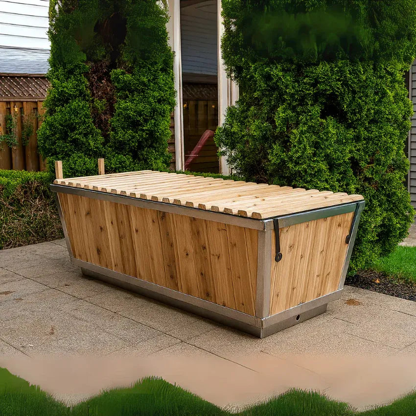 Dundalk Glacier Plunge Tub, featuring a sleek and modern design for home or spa use