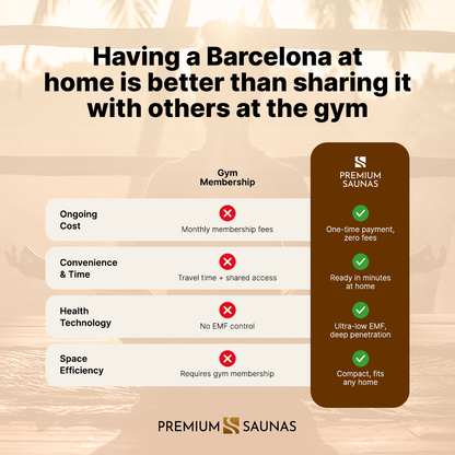Dynamic "Barcelona" 1-2-person Low EMF FAR Infrared Sauna DYN-6106-01