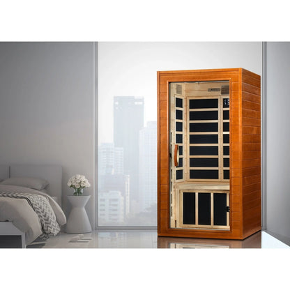 Dynamic Avila Elite 1-2-person Ultra Low EMF FAR Infrared Sauna - DYN-6103-01 Elite