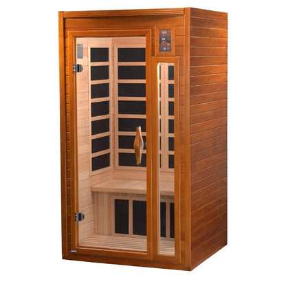 Dynamic "Barcelona" 1-2-person Low EMF FAR Infrared Sauna DYN-6106-01