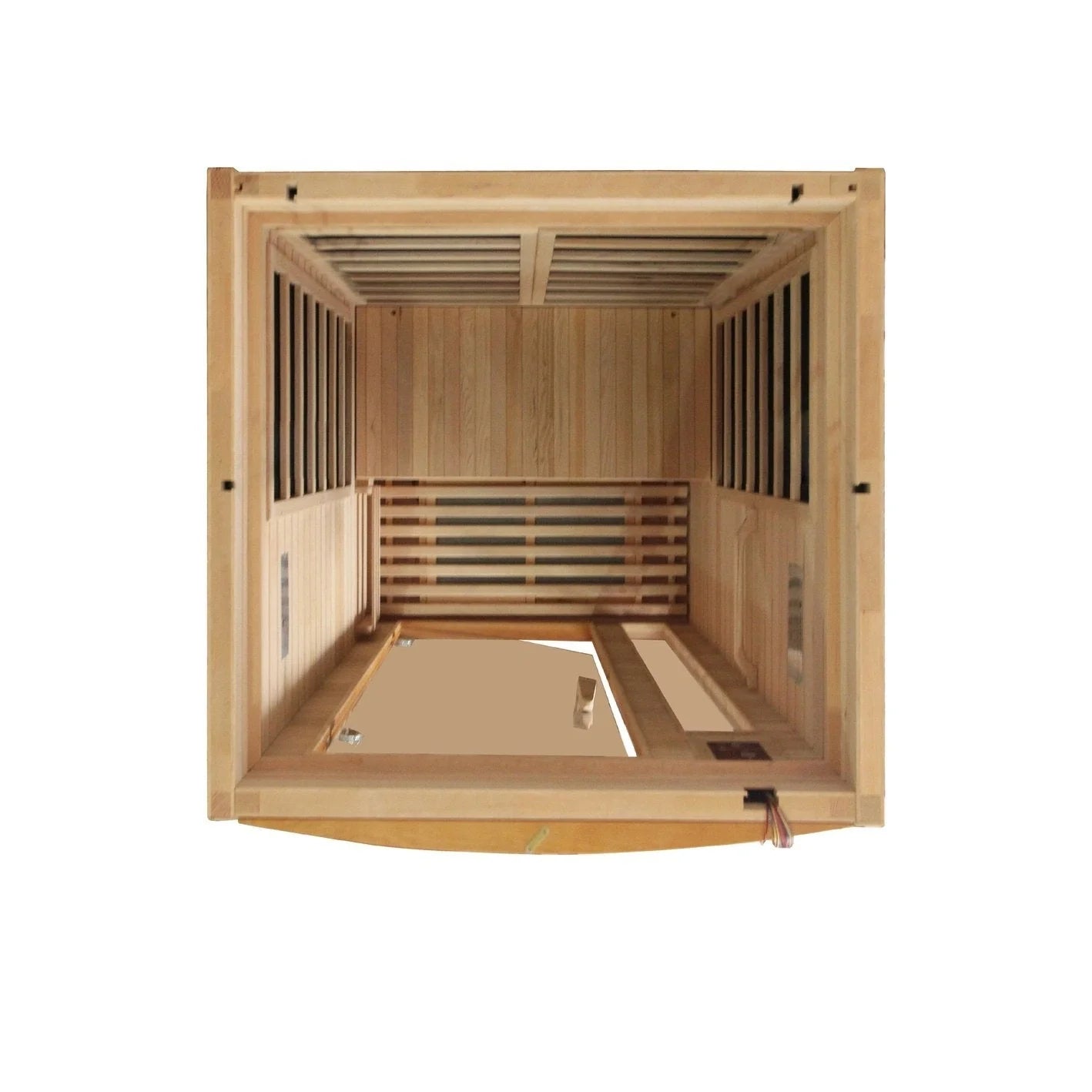 Dynamic Barcelona Elite 1-2-person Ultra Low EMF FAR Infrared Sauna - DYN-6106-01 Elite