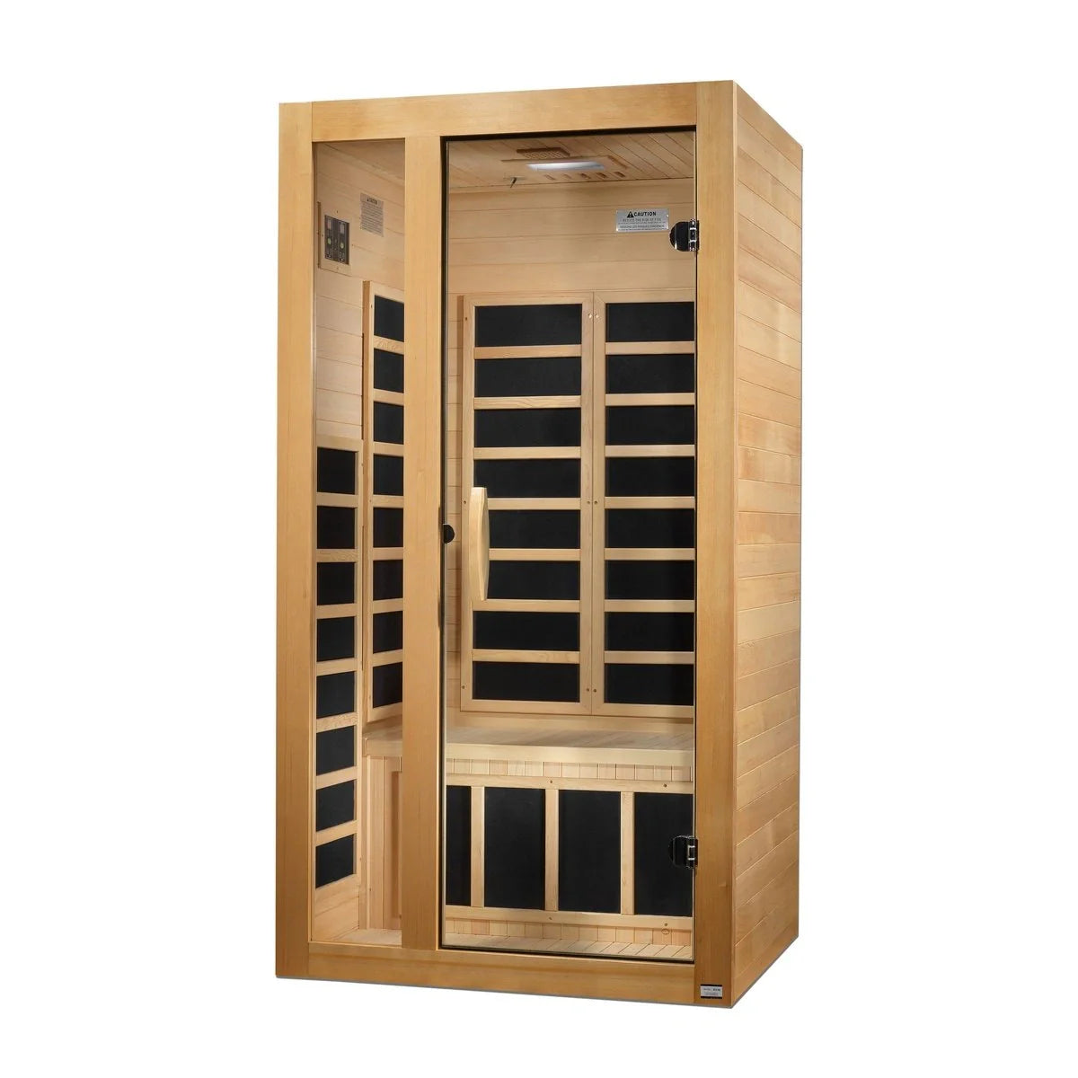 Dynamic "Gracia" 1-2-person Low EMF FAR Infrared Sauna DYN-6119-01