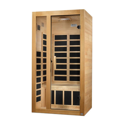 Dynamic "Gracia" 1-2-person Low EMF FAR Infrared Sauna DYN-6119-01