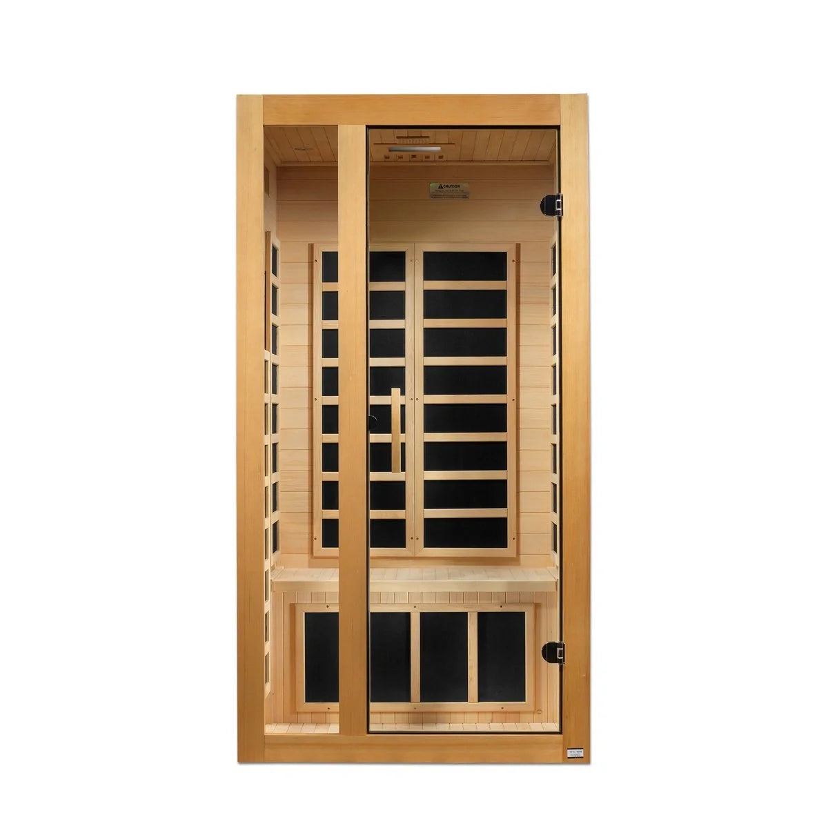 Dynamic "Gracia" 1-2-person Low EMF FAR Infrared Sauna DYN-6119-01