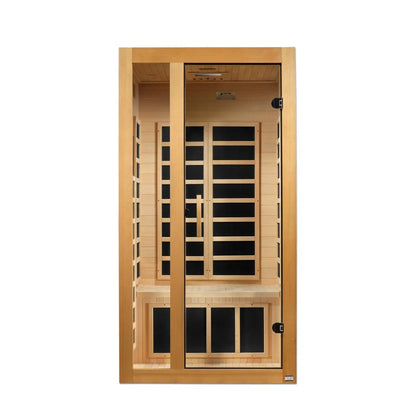 Dynamic "Gracia" 1-2-person Low EMF FAR Infrared Sauna DYN-6119-01