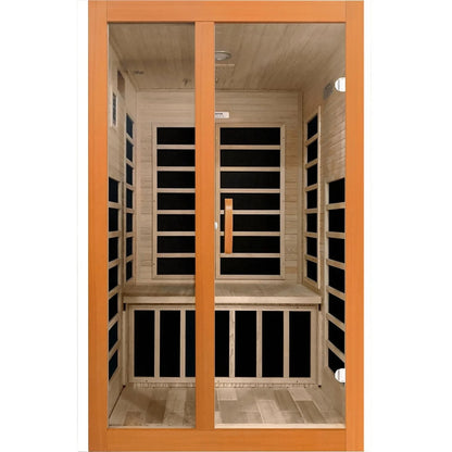 Dynamic Santiago Elite 2-person Ultra Low EMF FAR Infrared Sauna - DYN-6209-02 Elite