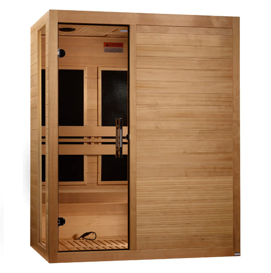 New 2026 Model Dynamic “Toscana” 3 Person Low EMF FAR Infrared Sauna DYN-6315-05