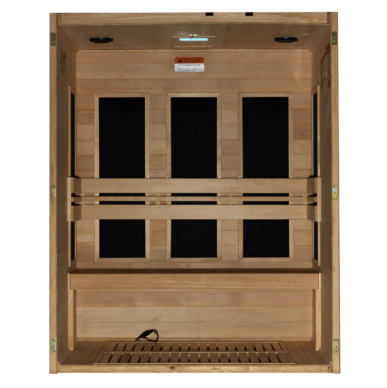 New 2026 Model Dynamic “Toscana” 3 Person Low EMF FAR Infrared Sauna DYN-6315-05