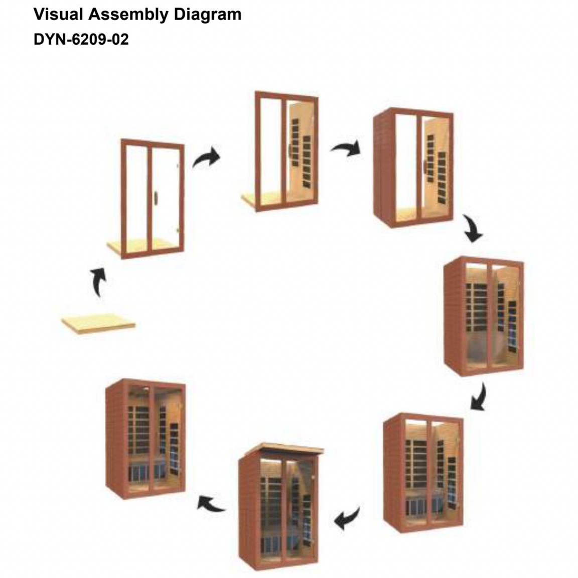 Dynamic Santiago Elite 2-person Ultra Low EMF FAR Infrared Sauna - DYN-6209-02 Elite