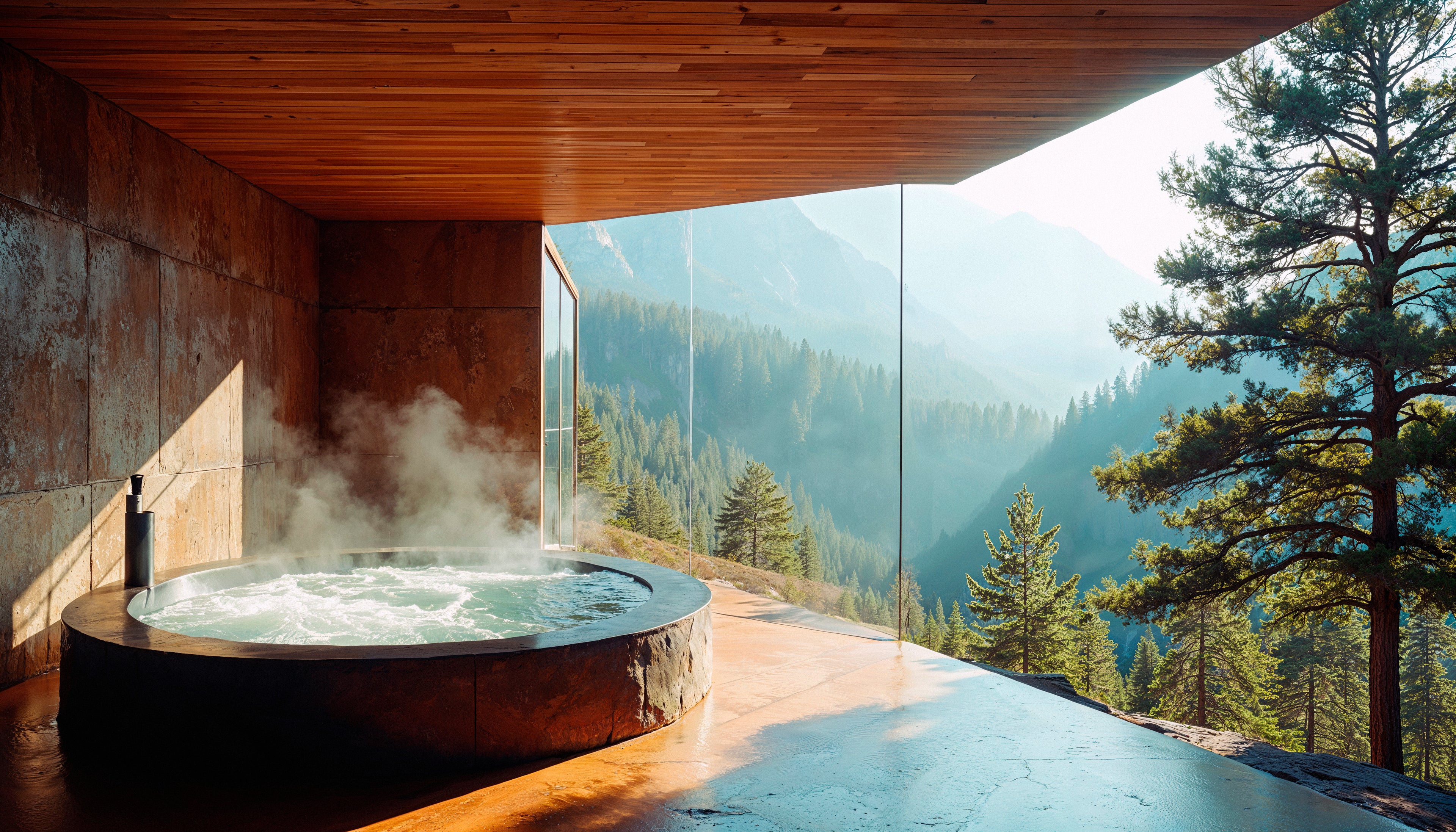 Cozy natural-inspired scene inviting relaxation and warmth