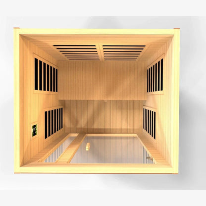 Dynamic Cordoba Elite 2-person Ultra Low EMF FAR Infrared Sauna - DYN-6203-01 Elite