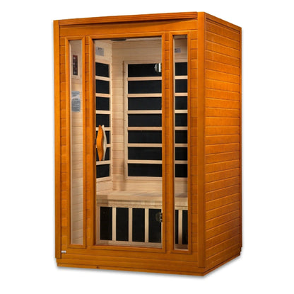 Dynamic San Marino Elite 2-person Ultra Low EMF FAR Infrared Sauna - DYN-6206-01 Elite