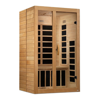 Dynamic "Santiago" 2-person Low EMF FAR Infrared Sauna DYN-6209-01