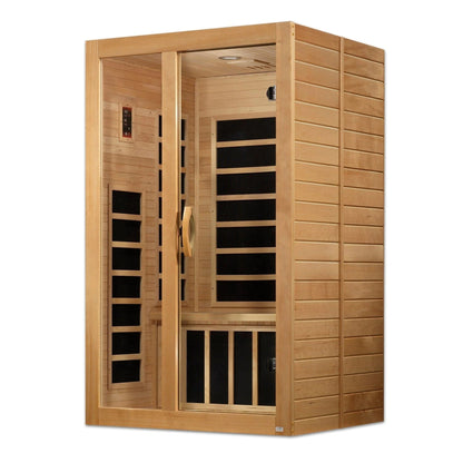 Dynamic "Santiago" 2-person Low EMF FAR Infrared Sauna DYN-6209-01