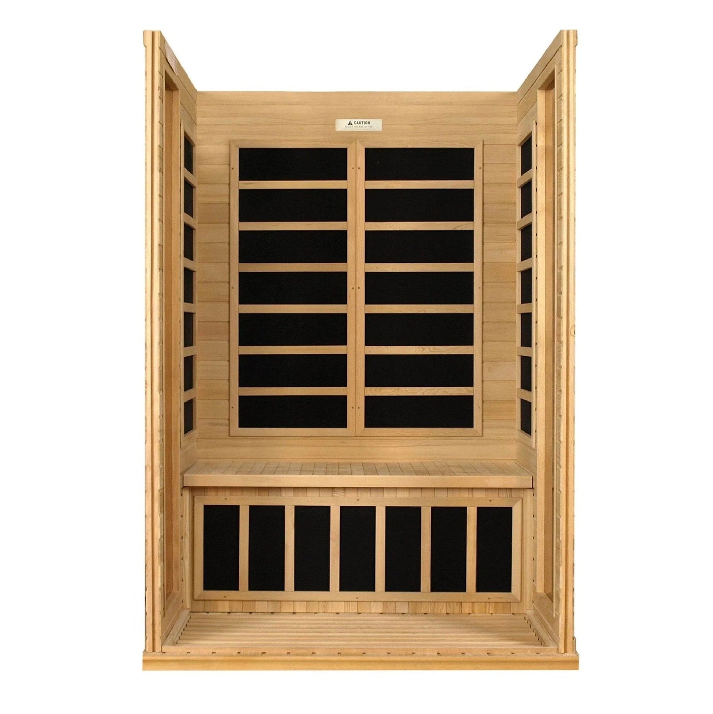 Dynamic "Versailles" 2-person Low EMF FAR Infrared Sauna DYN-6202-03
