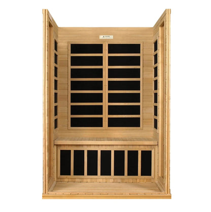 Dynamic "Versailles" 2-person Low EMF FAR Infrared Sauna DYN-6202-03