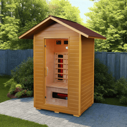 Sunray Burlington 2-Person Outdoor Infrared Sauna 200D